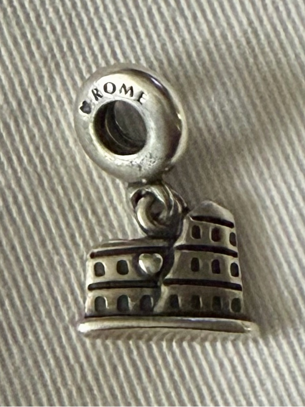 Pandora Retired Sterling Silver The Colosseum Rome Italy ALE925 791079